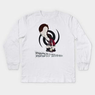 Ricky Spanish Kids Long Sleeve T-Shirt